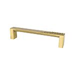 Berenson Roque 5" (128mm) Center-to-Center Cabinet Pull (Modern Brushed Gold)
