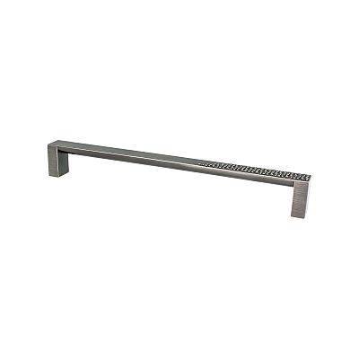 Berenson Roque 8-13/16" (224mm) Center-to-Center Cabinet Pull (Vintage Nickel)