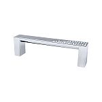 Berenson Roque 3-3/4" (96mm) Center-to-Center Cabinet Pull (Polished Chrome)