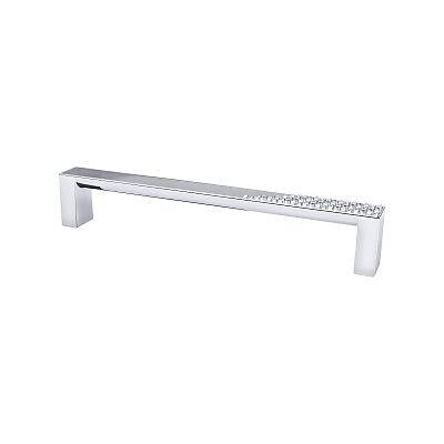 Berenson Roque 6-5/16" (160mm) Center-to-Center Cabinet Pull (Polished Chrome)