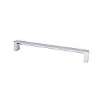 Berenson Roque 8-13/16" (224mm) Center-to-Center Cabinet Pull (Polished Chrome)