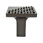 Berenson Roque 1-3/16" (30mm) Cabinet Knob (Black Nickel)