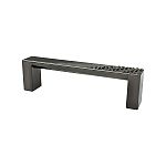 Berenson Roque 3-3/4" (96mm) Center-to-Center Cabinet Pull (Black Nickel)