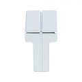 Berenson Skyline 1-3/8" (35mm) Cabinet Knob (Polished Chrome)