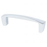 Berenson Aspire 3-3/4" (96mm) Center-to-Center Cabinet Pull (Polished Chrome)