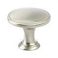 Berenson Oasis 1-1/4" (32mm) Cabinet Knob (Brushed Nickel)