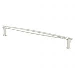 Berenson Dierdra 8-13/16" (224mm) Center-to-Center Cabinet Pull (Polished Nickel)