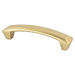 Berenson Laura 3-3/4" (96mm) Center-to-Center Cabinet Pull (Modern Brushed Gold)