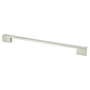 Berenson Skyline 12-9/16" (319mm) Center-to-Center Cabinet Pull (Brushed Nickel)