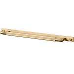 Buster & Punch 8-7/8" (225mm) Center-to-Center Linear-Knurl Cabinet Pull with Backplate