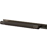 Buster & Punch 4-15/16" (125mm) Center-to-Center Cross-Knurl Cabinet Pull with Backplate