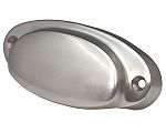 Cal Crystal Vintage Brass 3-1/16" (78mm) Center-to-Center Mission Cabinet Pull (Satin Nickel)