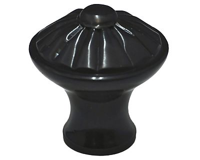 Cal Crystal Vintage Brass 1-1/4" (32mm) Melon Cabinet Knob (Oil Rubbed Bronze)