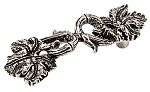 Carpe Diem Bacchus 3" (76mm) Center-to-Center Grape Leaf & Vine Cabinet Pull