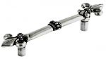 Carpe Diem Charlemagne 4" (102mm) Center-to-Center Fleur De Lys Cabinet Pull