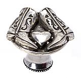 Carpe Diem Americana - Ranch Living 1-7/8" (48mm) Boots w/Heart Cabinet Knob
