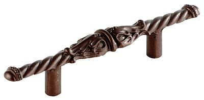 Carpe Diem Acanthus 3" (76mm) Center-to-Center Romanesque Cabinet Pull