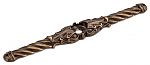 Carpe Diem Acanthus 5-1/2" (140mm) Romanesque Escutcheon/Backplate