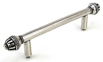 Carpe Diem Cricket Cage 4" (102mm) Center-to-Center Cabinet Pull with Platform Escutcheon
