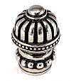 Carpe Diem Cricket Cage 1" (25mm) Medium Round Knob with Beaded Base