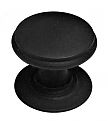 Colonial Bronze 1-1/4" (32mm) Solid Brass Cabinet Knob (Matte Satin Black)