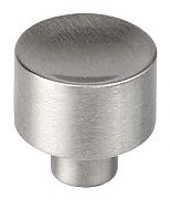 Colonial Bronze 1-1/4" (32mm) Solid Brass Cabinet Knob (Matte Satin Chrome)