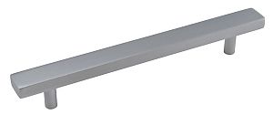 Colonial Bronze 6" (152mm) Center-to-Center Solid Brass Cabinet Pull (Matte Satin Chrome)
