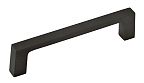 Colonial Bronze 3-1/2" (89mm) Center-to-Center Solid Brass Cabinet Pull (Matte Satin Black)