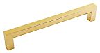 Colonial Bronze 6" (152mm) Center-to-Center Solid Brass Cabinet Pull (Polished Brass)
