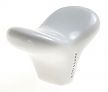 DuVerre Botero 2-1/8" (54mm) Cabinet Knob (White)