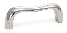 DuVerre Botero 3-3/4" (96mm) Center-to-Center Cabinet Pull (Polished Nickel)