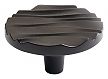 DuVerre 2-1/4" (57mm) Wave - Large Round Cabinet Knob (Oil Rubbed Bronze)