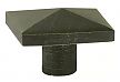 Emtek Bronze 1-1/4" (32mm) Square Cabinet Knob (Medium Bronze)