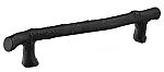 Emtek Bronze 6" (152mm) Center-to-Center Twig Cabinet Pull - (Flat Black)