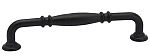 Emtek Tuscany 6" (152mm) Center-to-Center Cabinet Pull - (Flat Black)