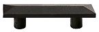 Emtek Sandcast Bronze 3" (76mm) Center-to-Center Pyramid Pull - (Flat Black)