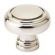Emtek Solid Brass 1-5/8" (41mm) Norwich Cabinet Knob (Polished Nickel)