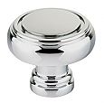 Emtek Solid Brass 1-5/8" (41mm) Norwich Cabinet Knob (Polished Chrome)