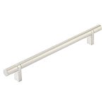 Emtek Select 10" (254mm) Center-to-Center Smooth Cabinet Bar Pull (Satin Nickel)