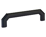Emtek Hollywood Regency 5" (128mm) Center-to-Center Riviera Cabinet Pull (Flat Black)
