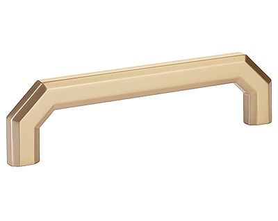 Emtek Hollywood Regency 5" (128mm) Center-to-Center Riviera Cabinet Pull (Satin Brass)