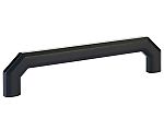 Emtek Hollywood Regency 6" (152mm) Center-to-Center Riviera Cabinet Pull (Flat Black)