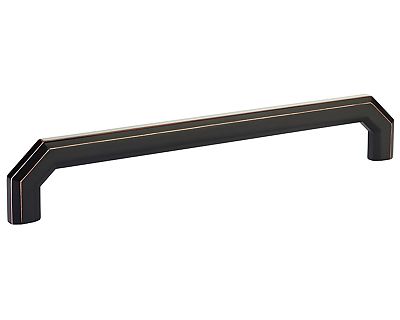Emtek Hollywood Regency 8" (203mm) Center-to-Center Riviera Cabinet Pull (Oil Rubbed Bronze)
