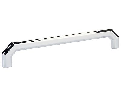 Emtek Hollywood Regency 8" (203mm) Center-to-Center Riviera Cabinet Pull (Polished Chrome)