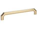 Emtek Hollywood Regency 8" (203mm) Center-to-Center Riviera Cabinet Pull (Satin Brass)