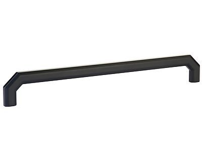 Emtek Hollywood Regency 10" (254mm) Center-to-Center Riviera Cabinet Pull (Flat Black)