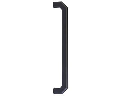 Emtek Hollywood Regency 12" (305mm) Center-to-Center Riviera Appliance Pull (Flat Black)