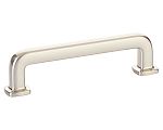 Emtek Timeless Classics 4" (102mm) Center-to-Center Westridge Cabinet Pull (Satin Nickel)
