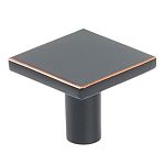 Emtek Clifton 1-3/4" (44mm) Square Cabinet Knob