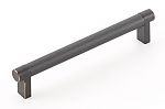 Emtek Select 6" (152mm) Center-to-Center Knurled Cabinet Pull (Oil Rubbed Bronze)